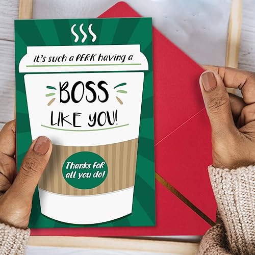 Miniatura 9 de Ziwenhu Cheeky - Tarjeta del día del jefe para jefe, regalos divertidos del día del jefe para mujeres y hombres, tarjeta de feliz día del jefe para