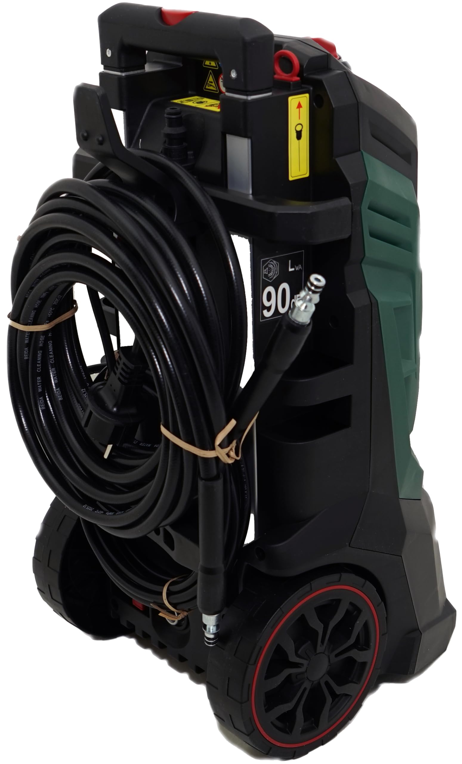 Oferta HEADNMORE para hidrolimpiadora Parkside® PHD 135 – 1800 W, 135 Bar, 420 l/h con Accesorios + abridor Llavero HEADNMORE y lápiz de Carpintero