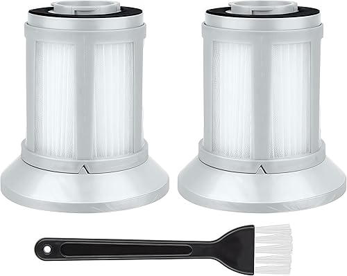 Sgizoku Filtro de repuesto para aspiradora Bissell 2156A, 1665, 16652, 1665W Zing, en comparación con la parte 1613056 (paquete de 2 y 1 cepillo)