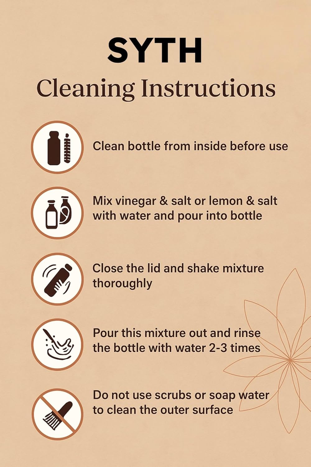 SYTH Luxury 100% Pure Copper Water Bottle - 34 OZ – |BPA Free| Ayurvedic Copper Drinking Bottle for Women and Men – | Lab-Tested, Heavy Duty & Leak-Proof | Copper Vessel (Luxury Gift Box Included) - Image 9