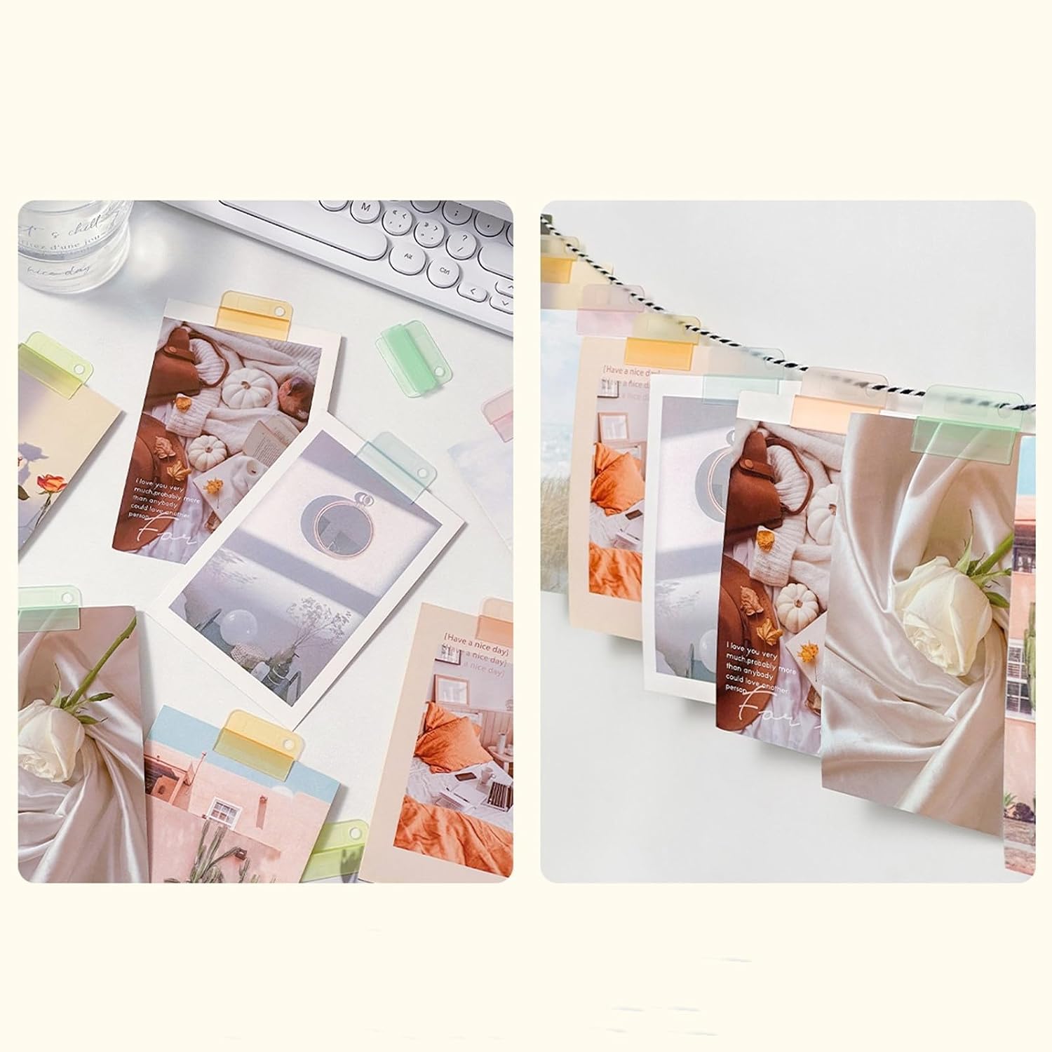 6 Pcs Creative Decorative Photo Paper Clips image 5