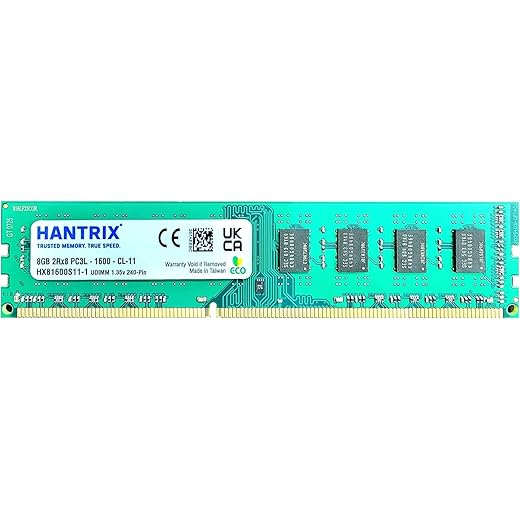 8GB DDR3 RAM PC3L-12800