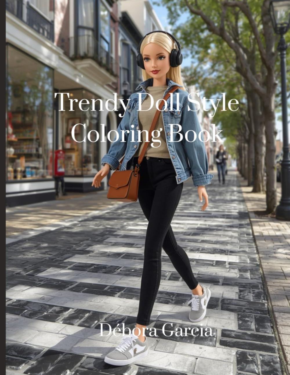 Trendy Doll Style Coloring Book