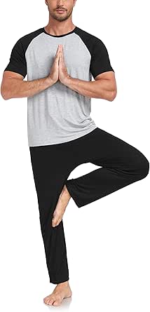 COLORFULLEAF Mens Undershirts Bamboo Rayon Tank Tops Men Crew