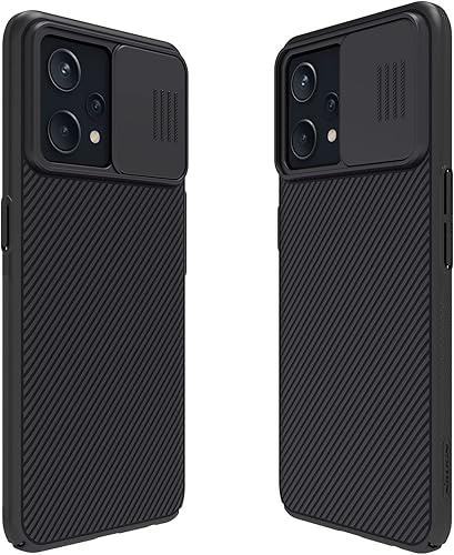 teroxa Funda compatible con Realme 9 Pro 5G, funda protectora de lente de cámara para Realme 9Pro 5G (negro)