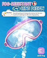Vista 3 de Rantizon Swim Goggles 2 Pack, Wide View Anti Fog&UV Swimming Goggles for Audlt, No Leaking Swim Glasses for Men Women Kids