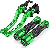 Vista 14 de DOUKI Para Kawasaki Ninja H2 H2R 2015 2016 motocicleta freno corto embrague palancas embrague embrague empuñaduras manillar extremos accesorios CNC