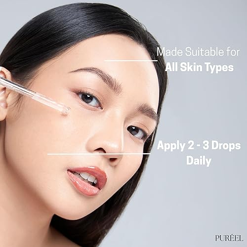Miniatura 5 de Puréel - Suero con 20% de vitamina C para la cara, suero iluminador con vitamina E y ácido ferúlico, antienvejecimiento, removedor de manchas
