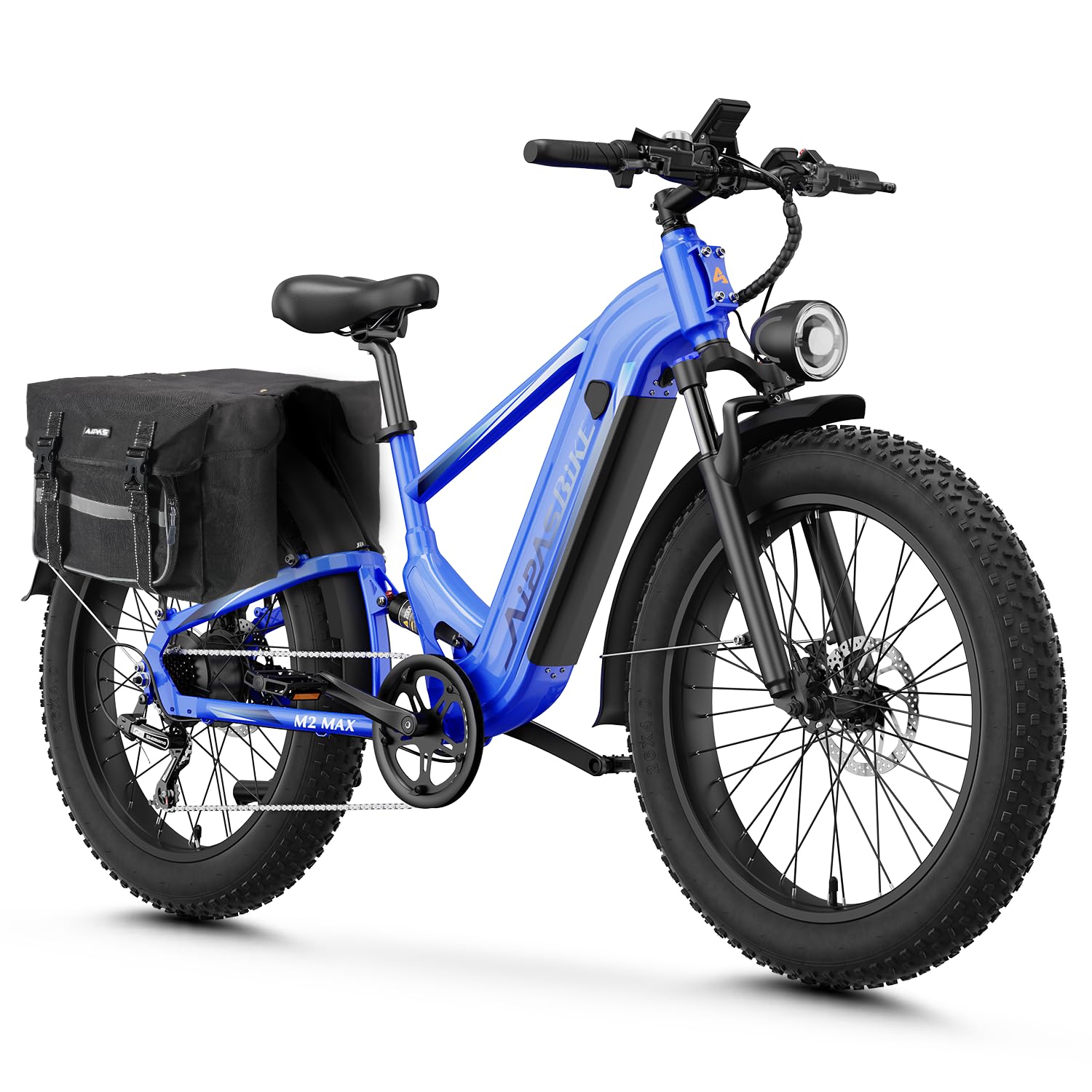 Aipas M1 Max/M2 Max Electric Bike for Adults, 26"x 4" Fat Tire Ebike
