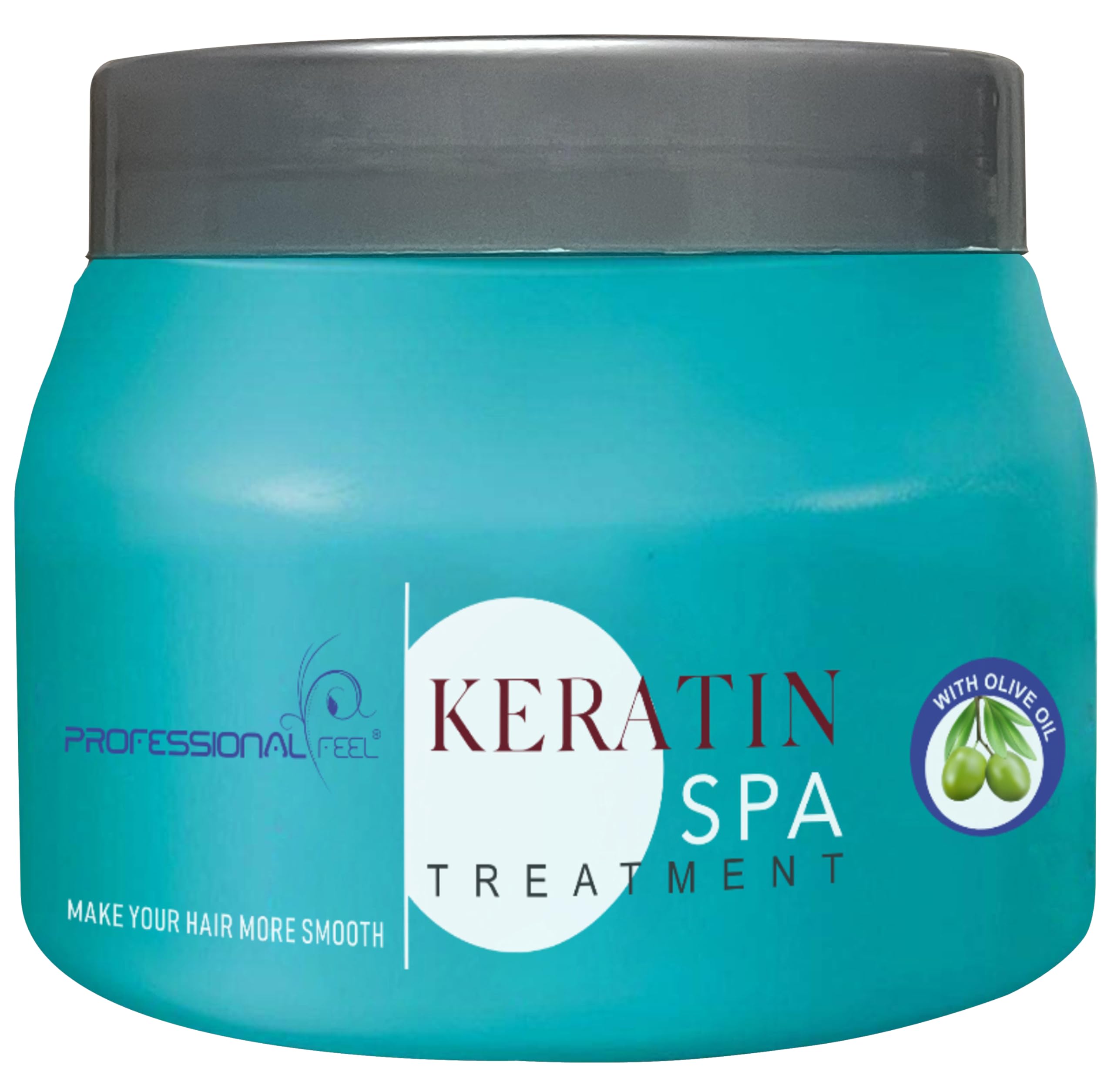 Professional Feel Keratin Hair Spa Treatment, Total Repair Real Hair Spa For More Hair Smooth & Silky (500 Gram)-image-5
