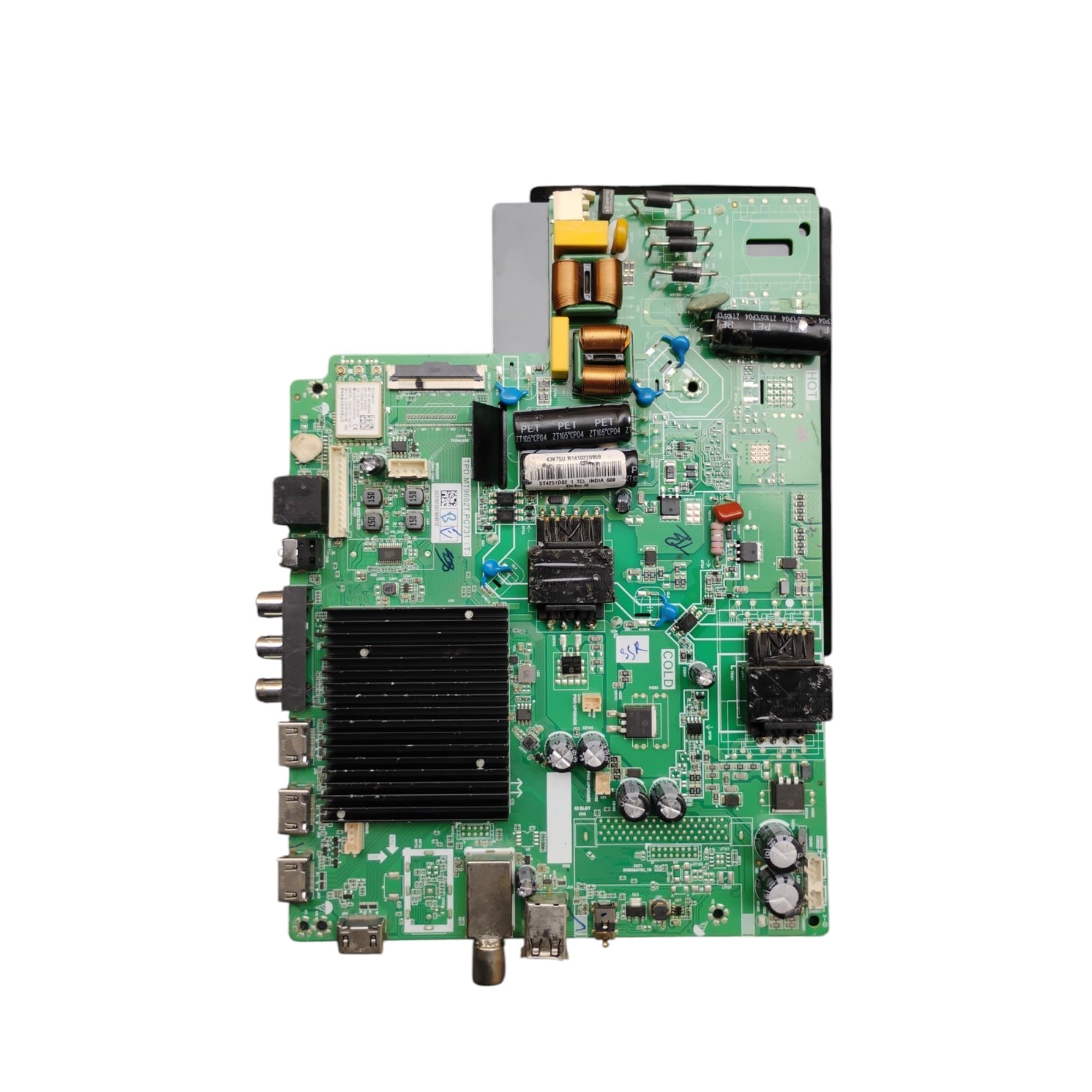 43 Inch Compatible Motherboard for LED Smart TV | Main Board Replacement | Pre-Tested TV PCB Board | Compatible with 43 Inch Smart LED TV | HDMI, USB & AV Interface Support-image-15