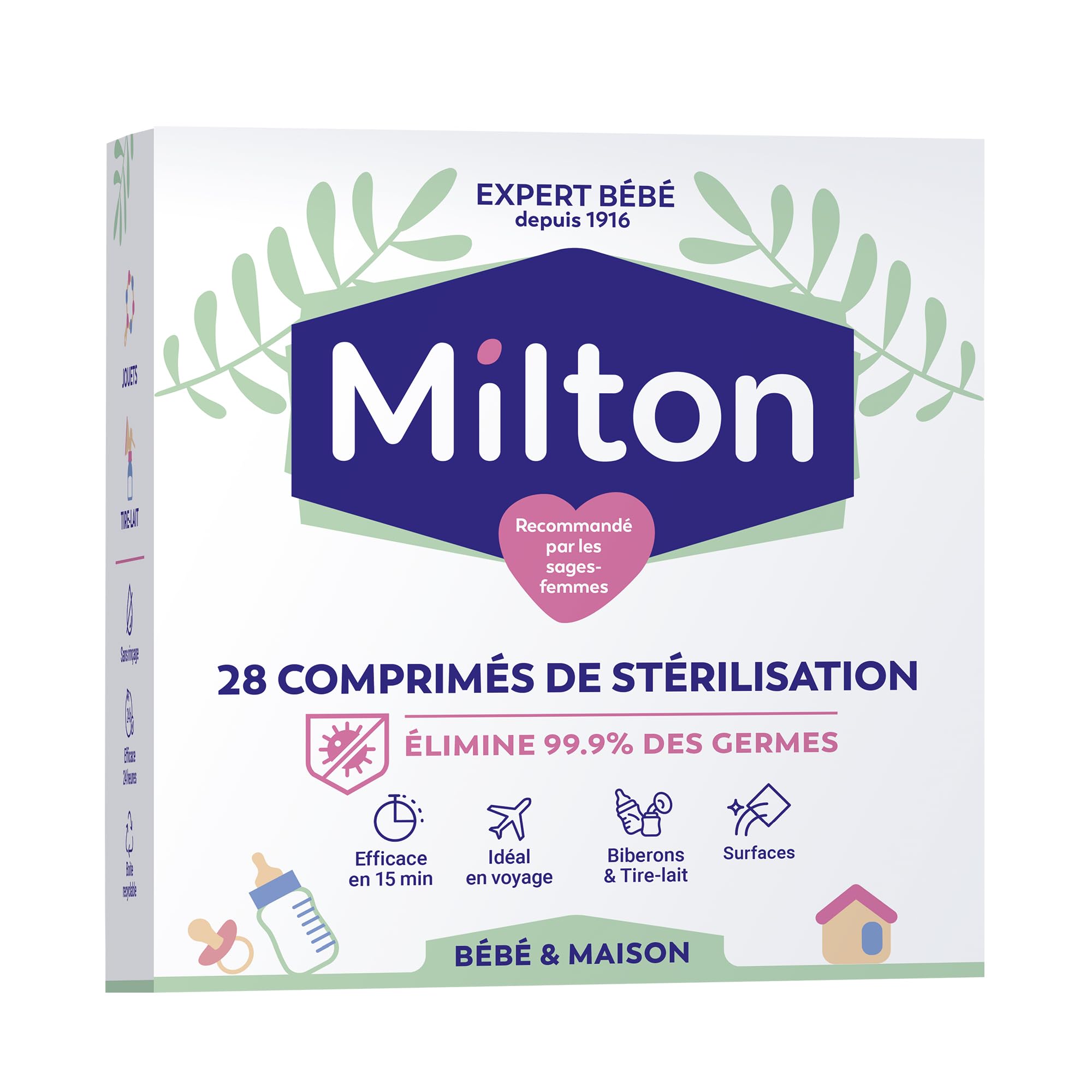 Milton - Sterilising Tablets Fruit & Vegetables - 28pcs