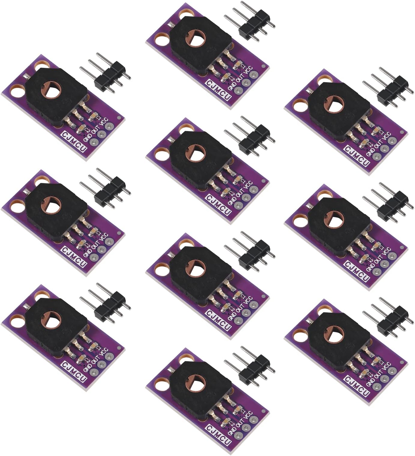 ACEIRMC CJMCU-103 Rotary Angle Sensor Module SMD SV01A103AEA01R00 Trimmer 10K Potentiometer Analog Voltage Output for Arduino (10)