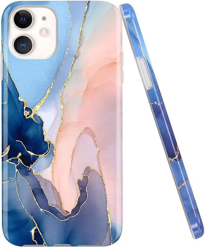 Blue and gold iphone 11 case Clearance