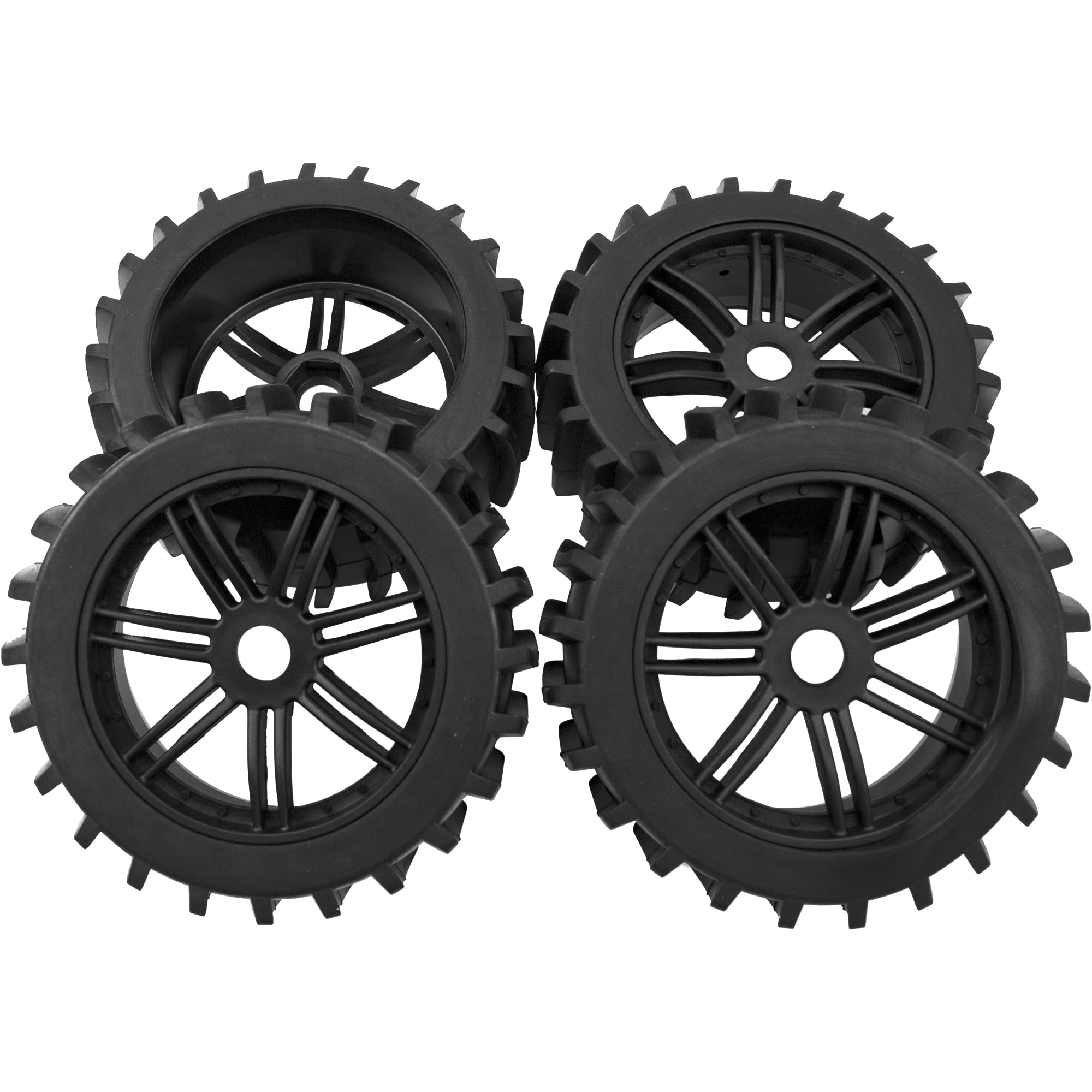 トラクサス　ラジコンタイヤ　ホイール　ハブ17ミリ　1/8 Amazon.com: HobbyPark Pre-Glued 1/8 Scale 17mm Hex Hubs RC