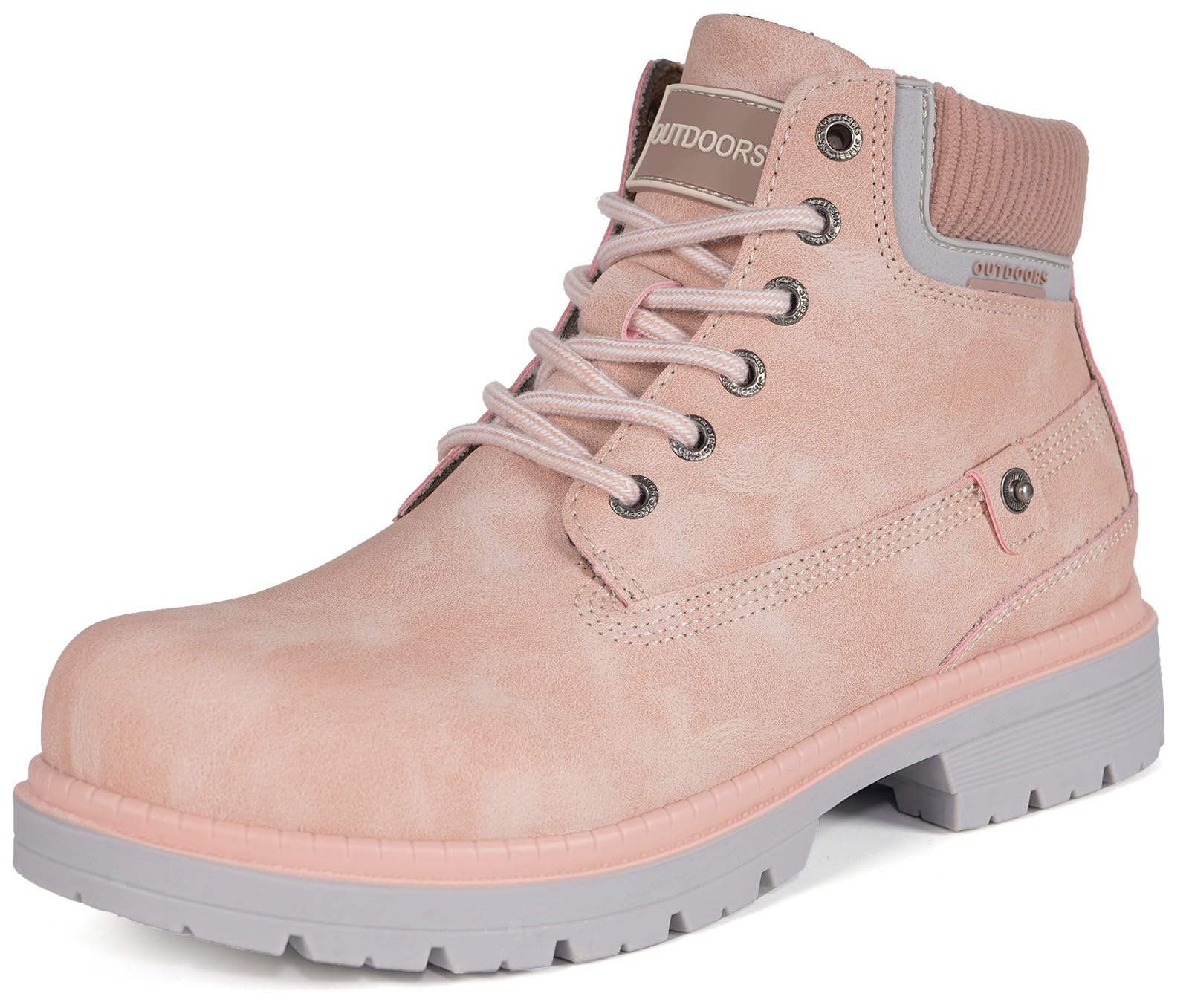 Stivali Uomo Donna Inverno Scarpe da Neve Caldi Snow Boots Impermeabili Stivaletti Pelliccia Stringate Outdoor
