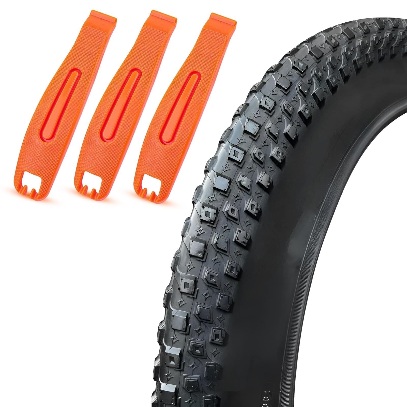 20x3.0 Opona Odporna na Przebicia, Wzmocniona, Gotowa na Tubeless, 35PSI, Wszystkie Tereny Śnieg Piasek Błoto Off-Road dla E-Bike i Mountain Bike