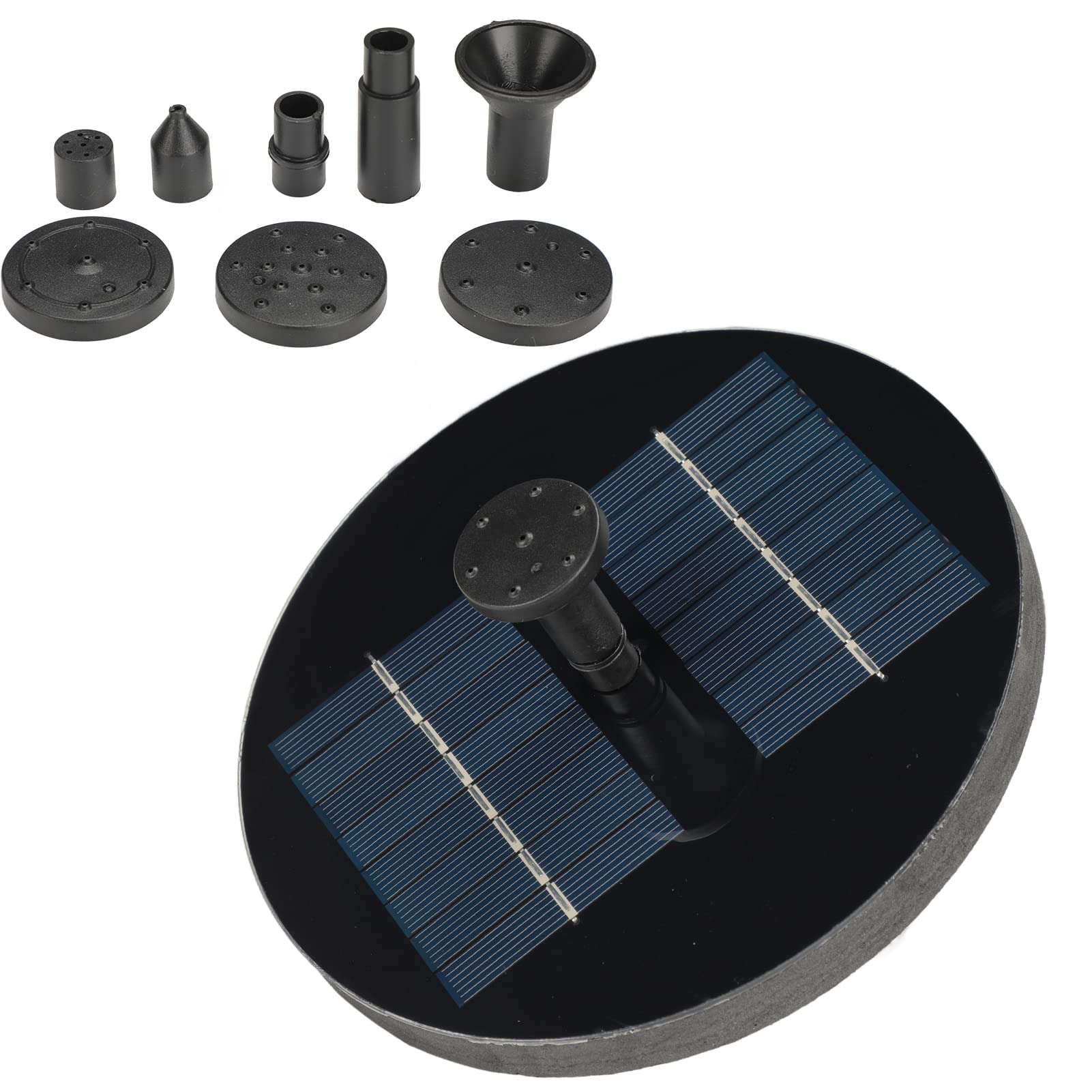 Fontein op zonne-energie, 2,5 W fontein op zonne-energie voor de tuin