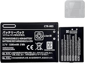Replacement Battery CTR-003 Compatible with Nintendo-2DS / New 2DS XL / 3DS CTR-001 MIN-CTR-001 N3DS Wii U Pro Controller C/CTR-A-AB