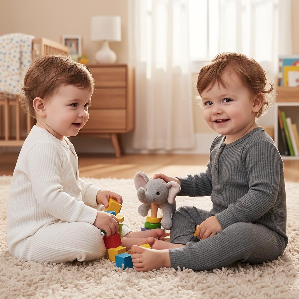 Bafeicao Baby Boy Girl 2/3 Pack Solid Romper Ribbed Short/Long Sleeve Bodysuit Jumpsuit Infant Knitted Outfits Clothes - Image 3