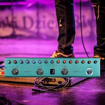 Amazon.com: Tank G Portable Guitar Multi-Effects Pedal with 36