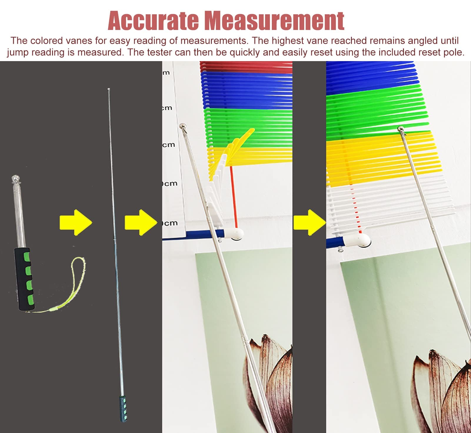 Amazon.co.jp: 垂直跳びテスター 調節可能な高さの垂直ジャンプ