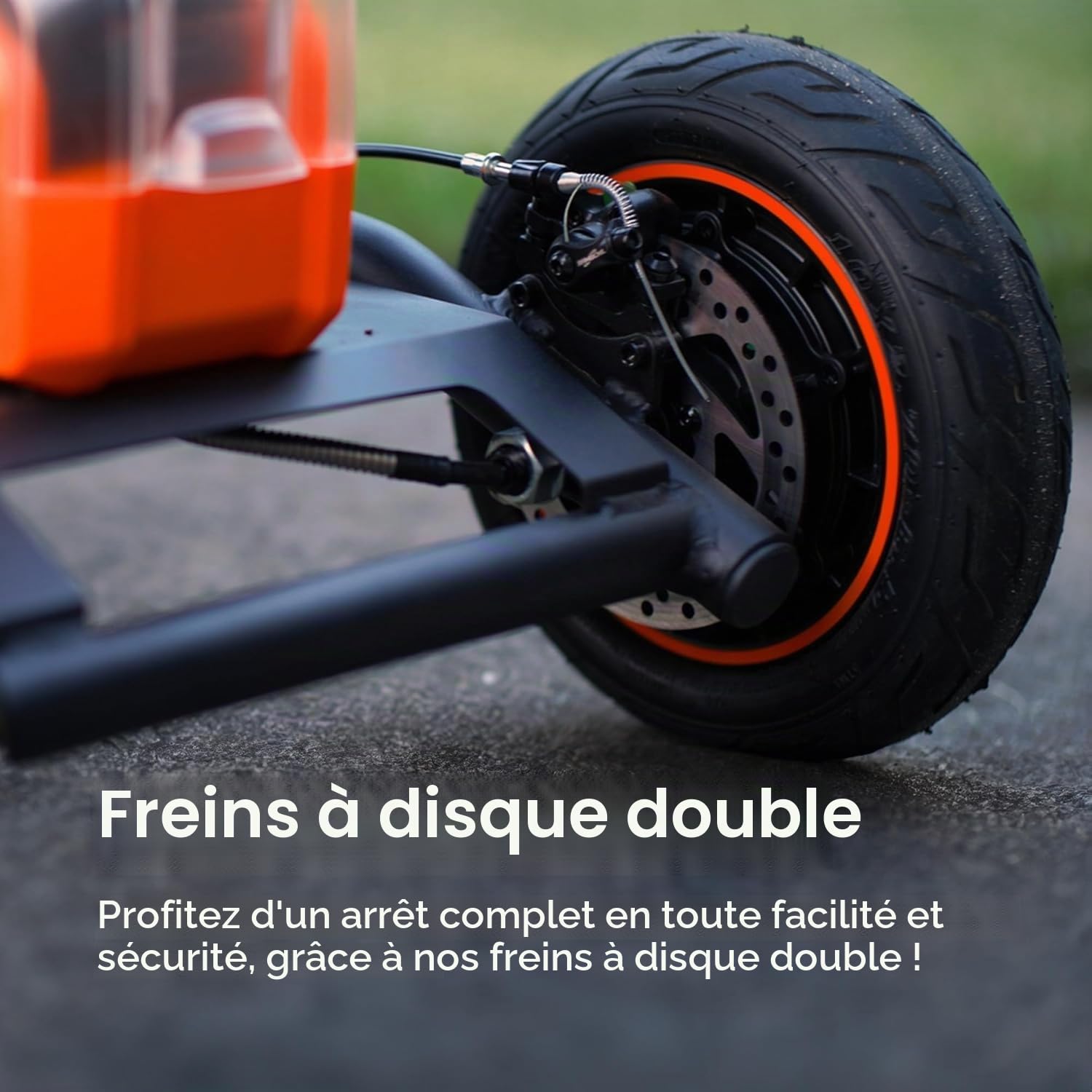 SuperHandy scooter de mobilité Explorer–4 Roues, Moteur Brushless de 500W, Batterie 48V, Capacité de 159 kg, Vitesse Maximale de 8 km/h, Cadre en Aluminium Légèrer [Brevet en attente]