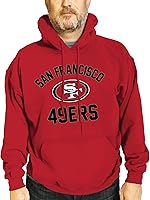 Vista 27 de Team Fan Apparel NFL Sudadera con Capucha Gameday para Adultos - Mezcla de Vellón Polar de Poliéster y Algodón - Mantente Caliente y Representa a Tu