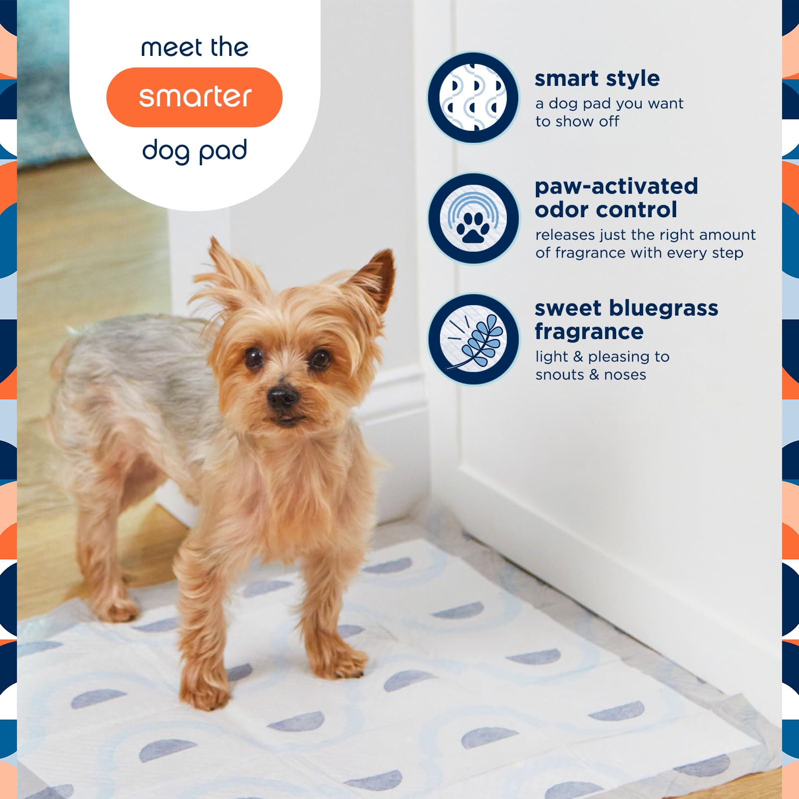 Charcoal Dog Pee Pads Pet Life Unlimited Smart Prints Extra Large