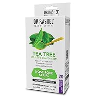 Vista 3 de DR.RASHEL Tiras de poros de nariz de árbol de té para limpieza de poros, eliminación instantánea e indolora de puntos negros Tiras eliminadoras