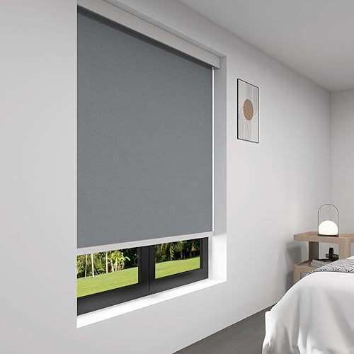 Miniatura 6 de ZSTARR Persianas sin cordones personalizadas, persianas opacas, persianas enrollables impermeables, adecuadas para ventanas, habitaciones familiares