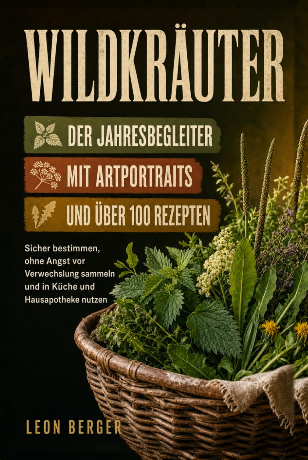 Wildkräuter - Der Jahresbegleiter mit Artportraits und über 100 Rezepten: Sicher bestimmen, ohne Angst vor Verwechslung sammeln und in Küche und Hausapotheke nutzen