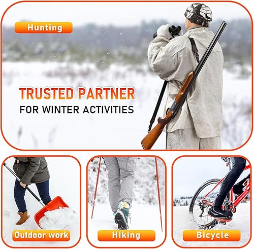 Miniatura 7 de Heated Insoles for Men Women APP Control 3500 mAh Rechargeable Heated Shoe Insoles Up to 13 Hours Heating Insoles Foot Warmer for Hunting Outdoor