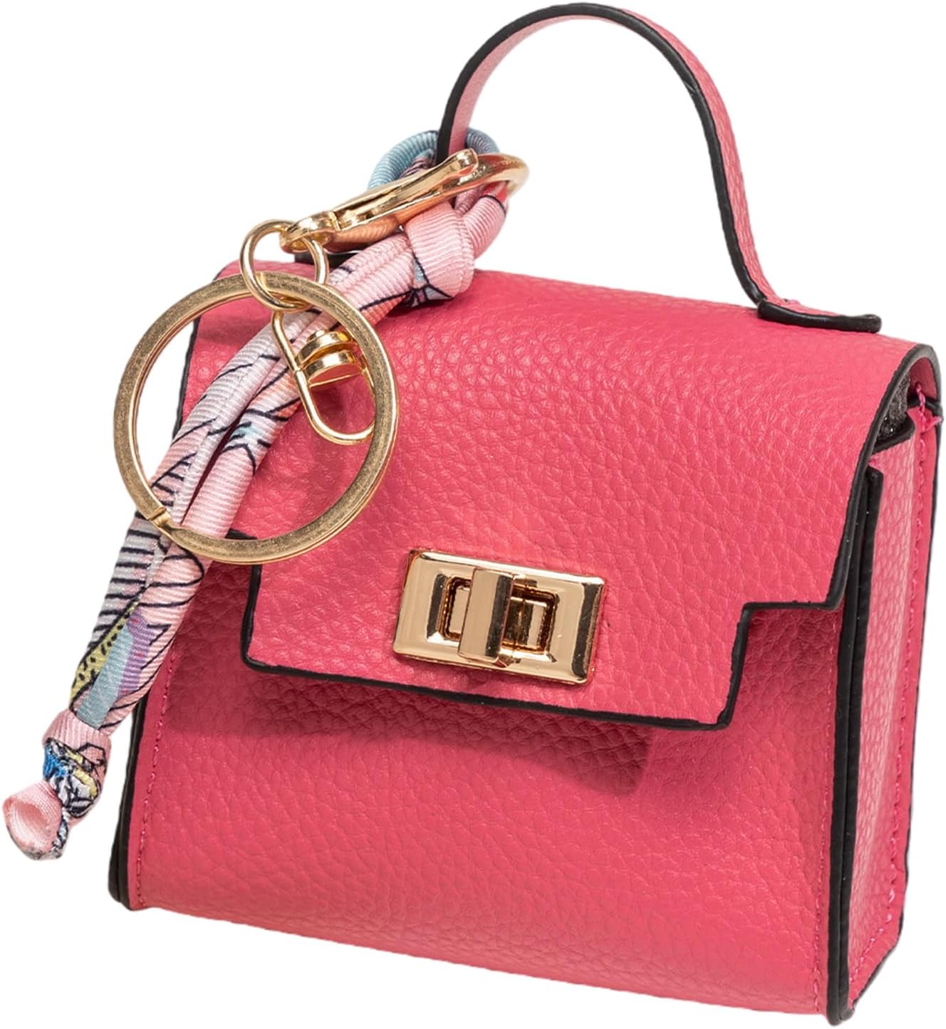 Coin Purse Mini Backpack KeyChain for Women Bag Charm for Earbuds