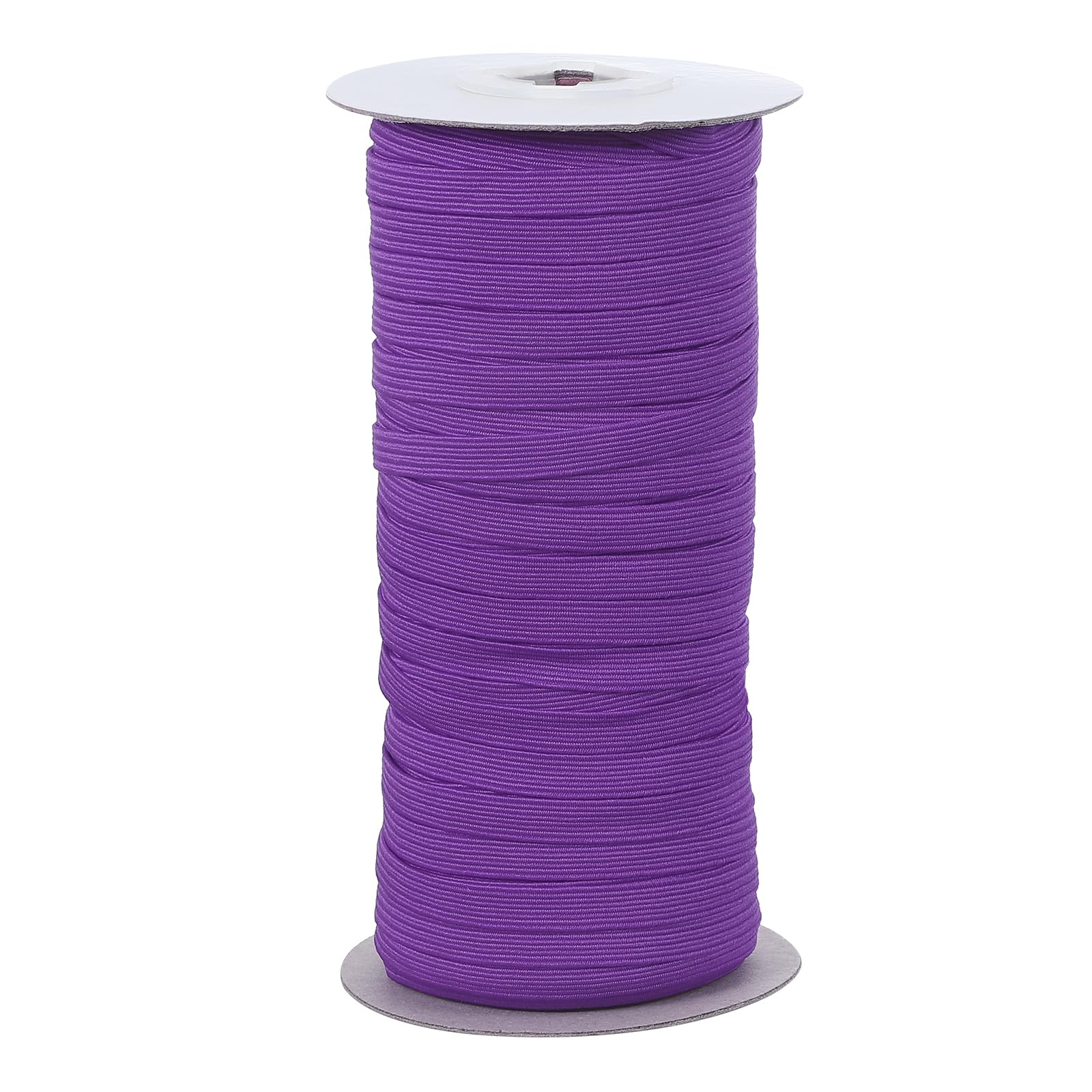 Cordon élastique plat violet 6mm PATIKIL pour personnaliser vos vêtements et ateliers couture DIY