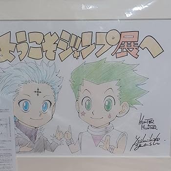 Amazon.co.jp: HUNTER×HUNTER 冨樫義博 描き下ろし 高級複製原画