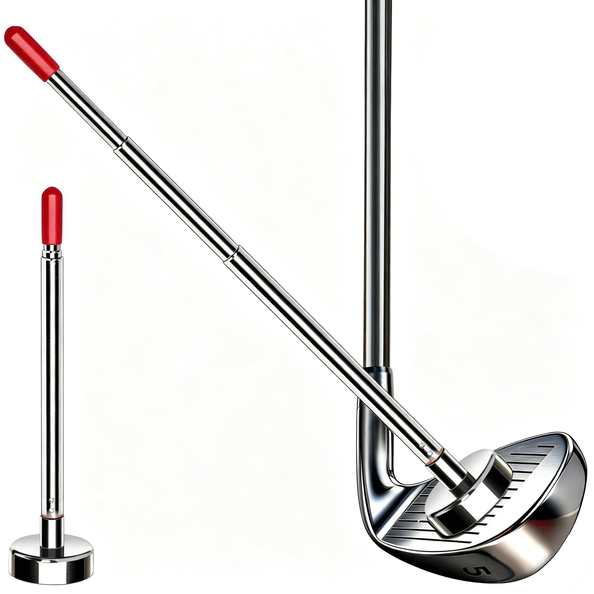 Aide à l'entraînement au swing de golf pour visualiser et aligner votre tir - 8