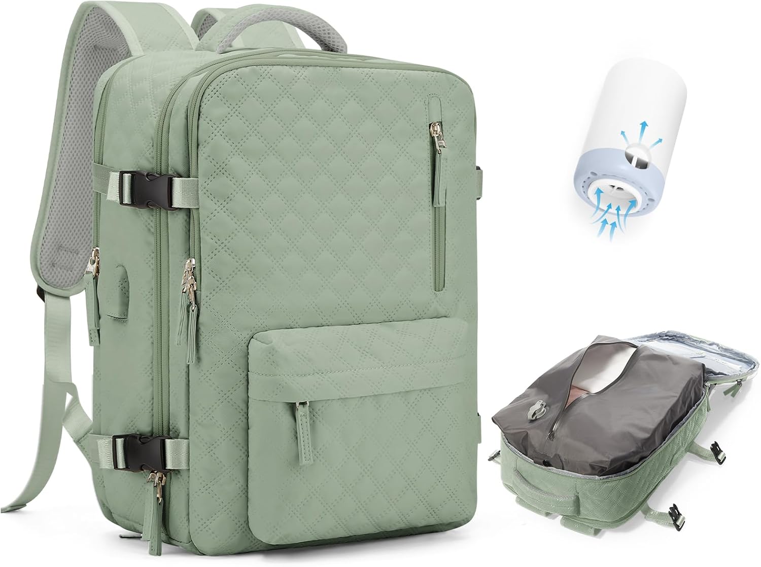 A2-lightgreen-(with Air Pump)