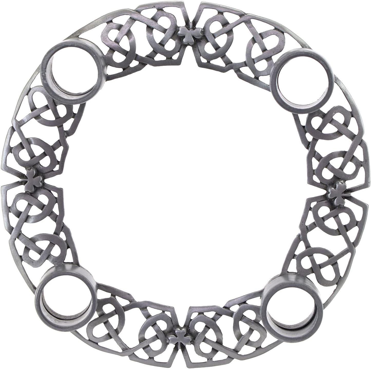 Cathedral Art AD113 Celtic Advent Wreath with Candles, 10-Inch