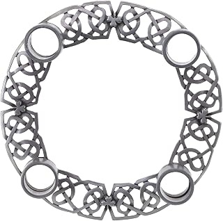 Cathedral Art AD113 Celtic Advent Wreath with Candles, 10-Inch