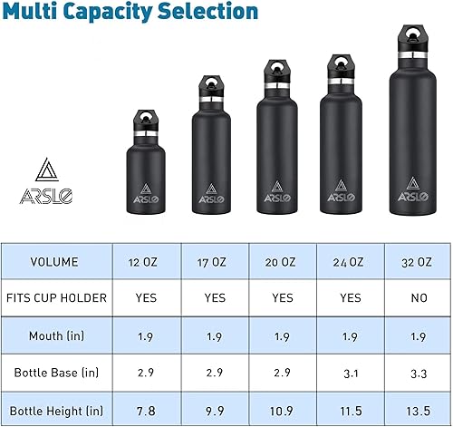 Miniatura 9 de Botellas de agua de doble pared de acero inoxidable, botella aislada al vacío con tapa con pajilla, botella de agua aislada que mantiene el agua
