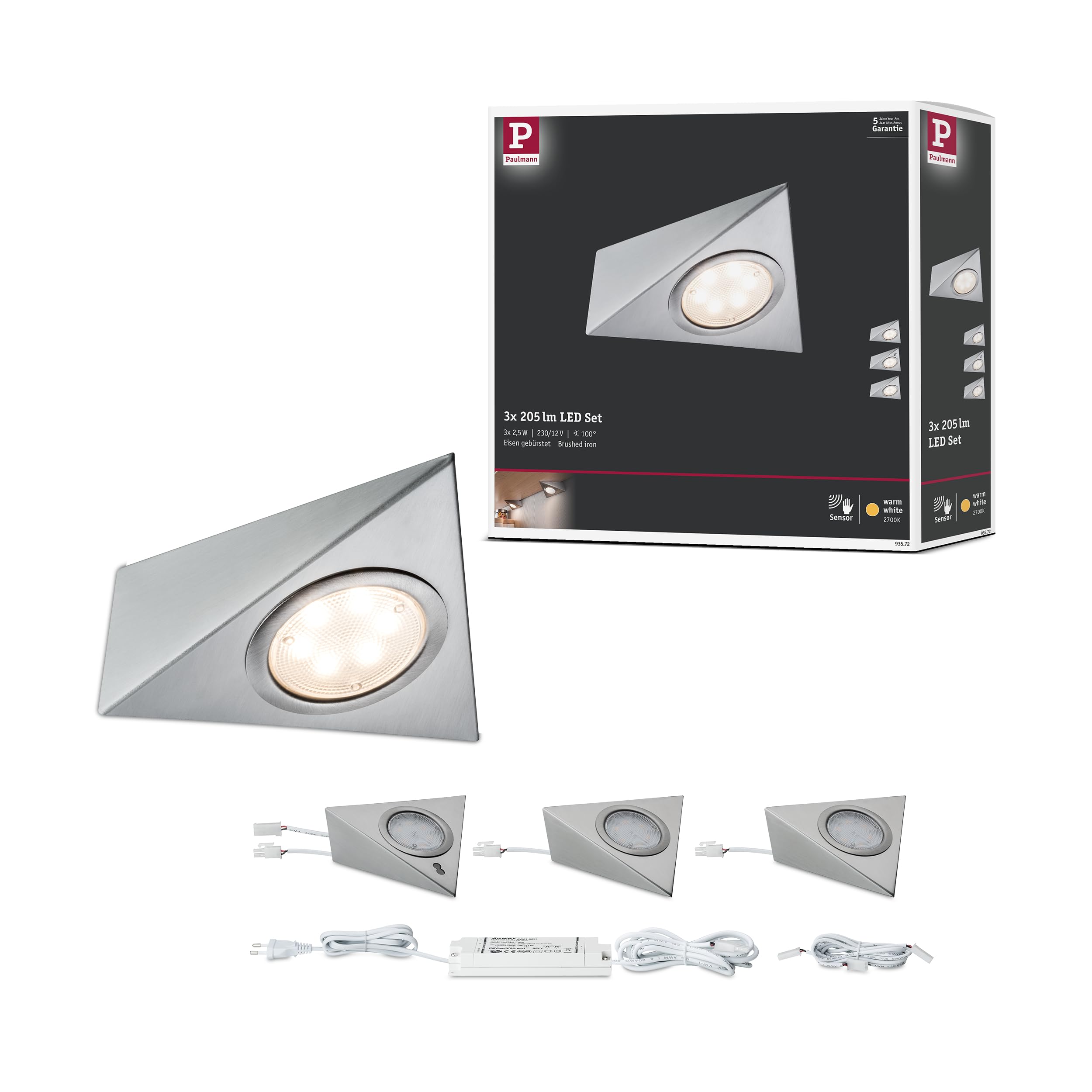 Paulmann LED Einbauleuchte-Set Micro Linie
