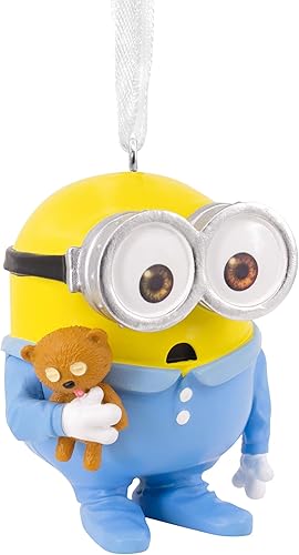 Hallmark Adorno de Navidad, Minions Bob el Minion en pijamas (0002HCM8516)