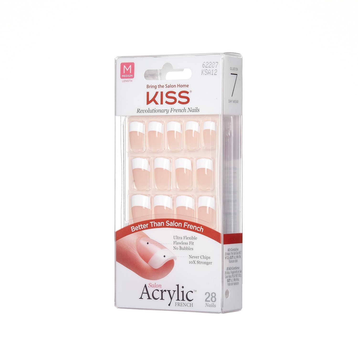 Kiss Glue-On Press-On Manicure Squoval Nails thumbnail 3