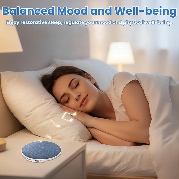 Altavoz Bluetooth Para Almohada – Altavoz Bluetooth Para Colocar Bajo La Almohada Con Ruido Blanco – Mini Altavoz Para Almohada – Altavoz PortáTil Para Un SueñO Profundo Y Escucha Privada En La Cama - 2