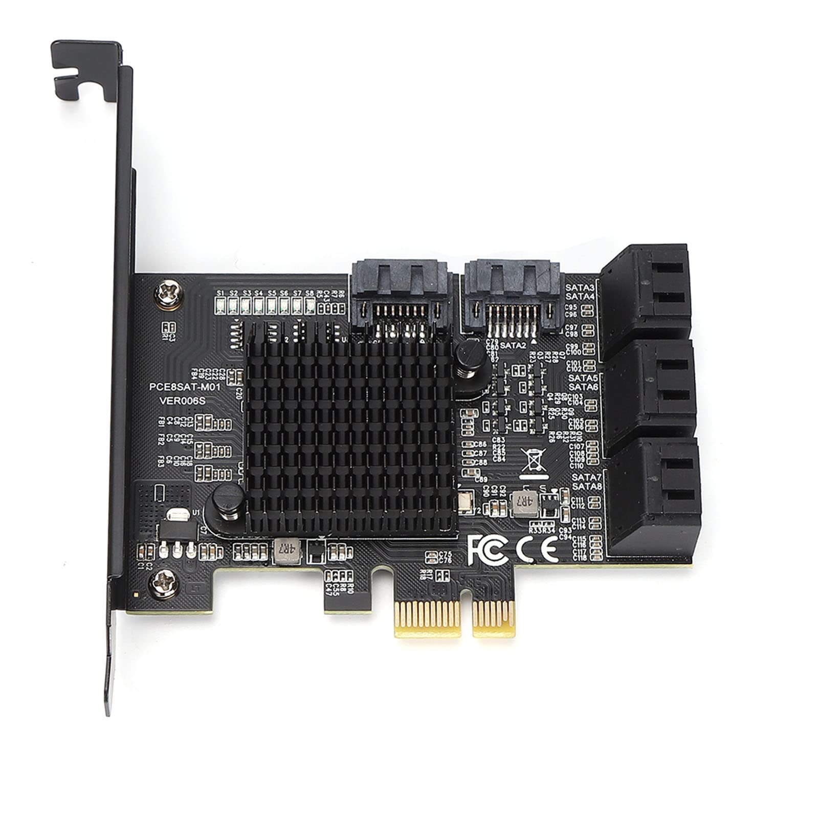 Aoresac Płytka Przyłączeniowa PCI-E Karta Adaptera PCI Express -E na kartę