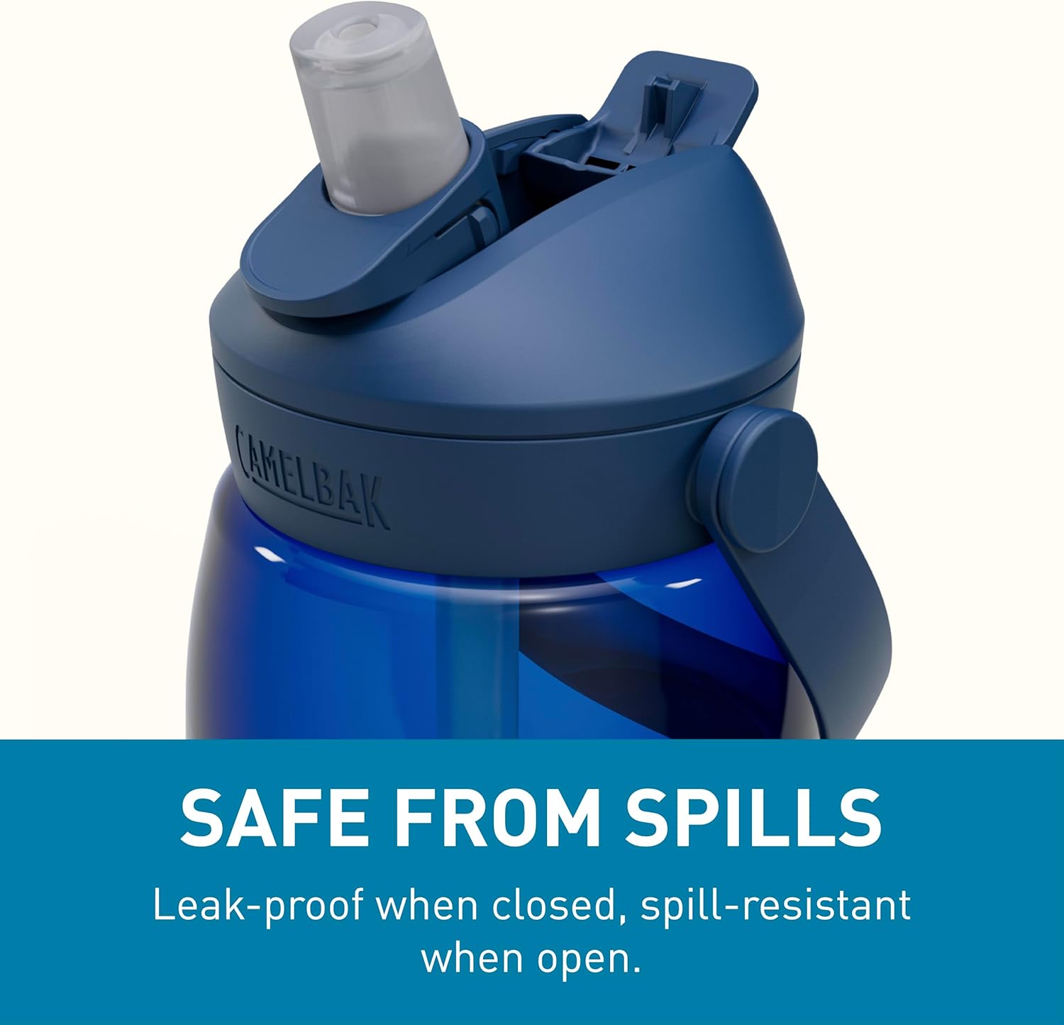 CamelBak Thrive Flip Straw Tritan Renew Water Bottle Oxford, 32oz - Image 6