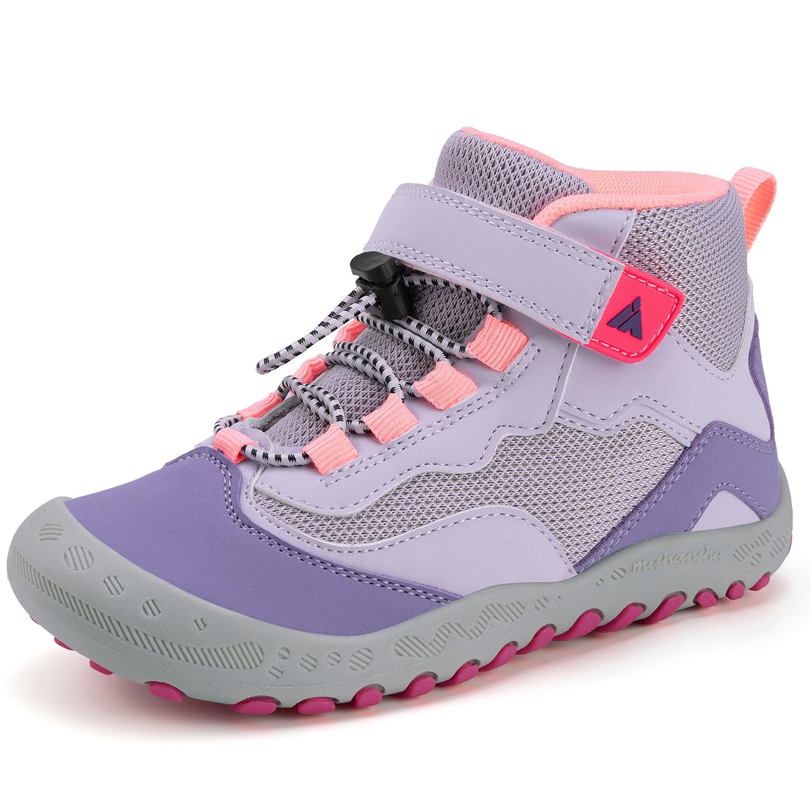 Mishansha Kinder Wanderschuhe Trekkingschuhe Mädchen Jungen Leicht rutschfest Outdoorschuhe Turnschuhe Gr.24-38