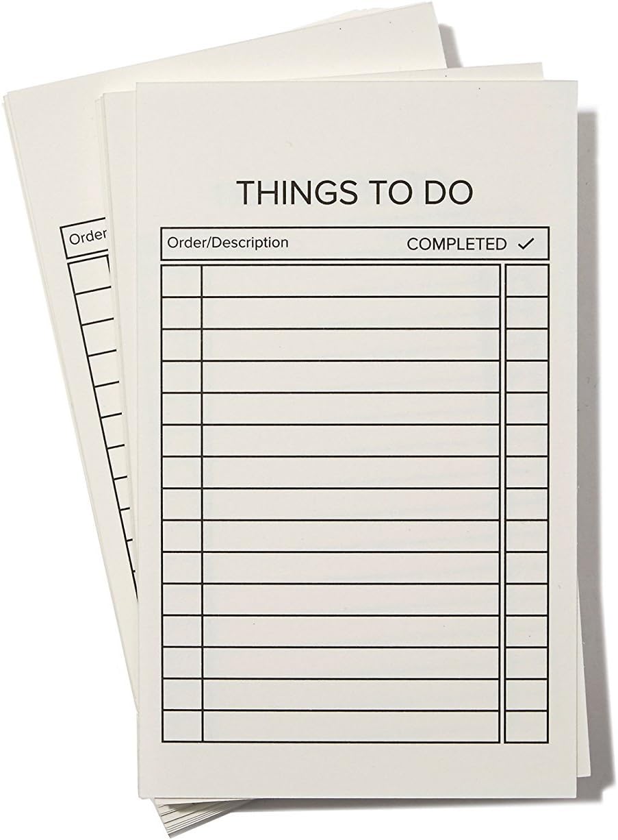 HISCOW Italian Leather To Do List Notepad & Pocket Notebook - 3x5 Memo Pad with Secure Pen Holder, Refillable Note Jotter Organizer for Work & Travel, Black
