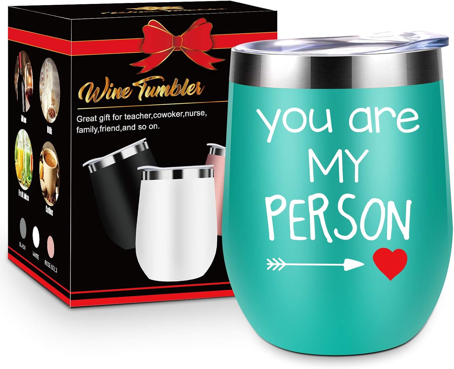 Bеѕt Cуbеr Dеаlѕ 🔥 Bestfriend Gifts for Her You Are My Person Wine Tumbler BFF Gift for Best Friend Women Birthday Gift for Women Girlfriend Wife Mom - Jackman 12 oz Wine Tumbler Tор Brаndѕ Bestfriend Gifts for Her You Are My Person Wine Tumbler BFF Gift for Best Friend Women Birthday Gift for Women Girlfriend Wife Mom - Jackman 12 oz Wine Tumbler
